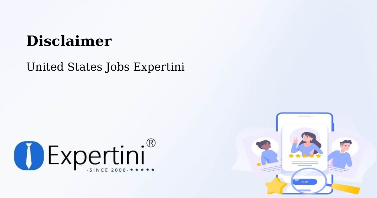 Disclaimer – Delavan - United States Jobs Expertini