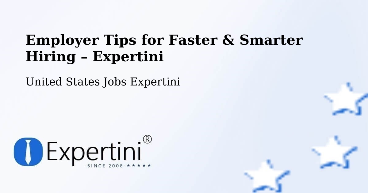 Employer Tips for Hiring & Recruitment – Delavan - Delavan, United States Jobs Expertini